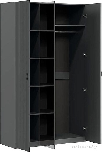 Шкаф-купе Трия Тиффани (серый графит/графит матовый)