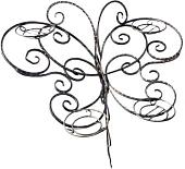 Подставка Saniji Бабочка К29