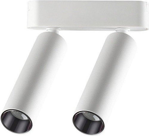 Трековый светильник Novotech Smal Shino 359087 LED 4000K 2х7W 1260Лм