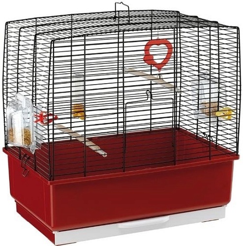 Клетка Ferplast Rekord 1 (бордовый) 52006170W2/712190