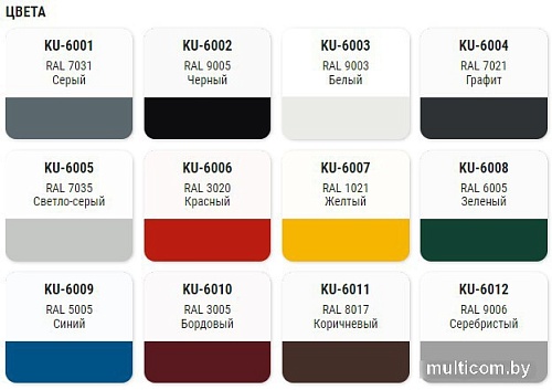 Грунт-эмаль Kudo для пластика RAL 8017 0.52 л (коричневый)