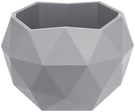 Кашпо La Decoro Топаз КШ-9799 (2.5л, серый жемчуг)