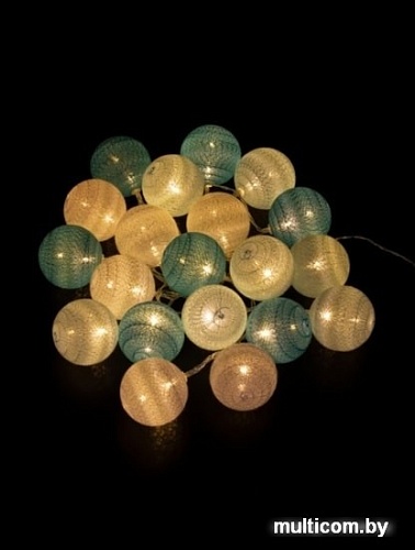 Гирлянда ArtStyle Нитяные шарики CL-N227WW