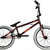 Велосипед Stark Madness BMX 3 2025 (бордовый/оранжевый/серый)