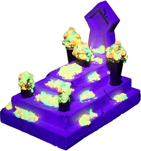 Декорация Aqua Della Надгробие с цветами светящаяся 234/466643