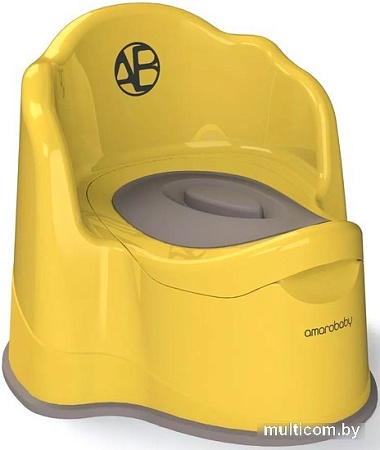 Детский горшок Amarobaby Ergonomic AB221103Er/04 (желтый)