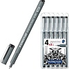 Ручка капиллярная Staedtler Пигмент Лайнер 308 05-9 (черный)