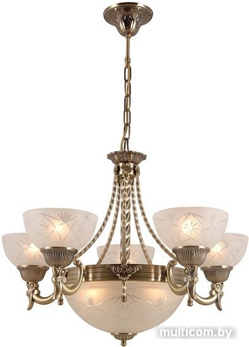 Подвесная люстра Aitin Pro STD1622A/5+3 (бронза)