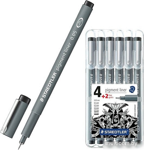 Ручка капиллярная Staedtler Пигмент Лайнер 308 05-9 (черный)