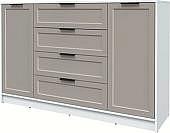 Тумба Интерлиния Концепт Тренд КТ-Т160 (белый платинум/луна)