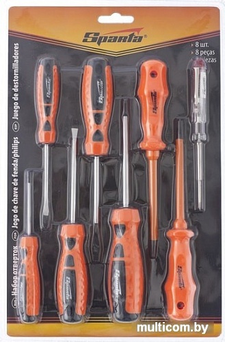 Набор отверток Sparta 135435 (8 предметов)