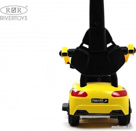 Каталка RiverToys F001FF-P (желтый)