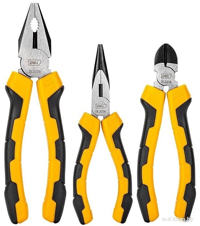 Набор пассатижей Deli DL2008-3 (3 предмета)