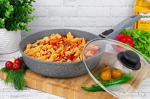 Сковорода Elan Gallery Гармония вкуса 120593 (серый мрамор)