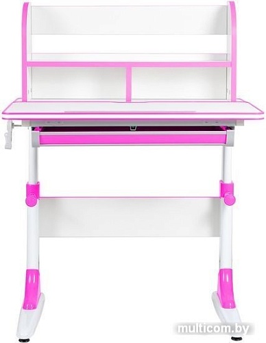 Парта Anatomica Study-80 Lux (белый/розовый)