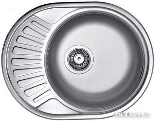 Кухонная мойка КромРус EC 257 RUS (чаша справа, без сифона)