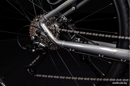 Велосипед Kross Hexagon 4.0 EQ 29 M/18" 2024 (серый/графит)