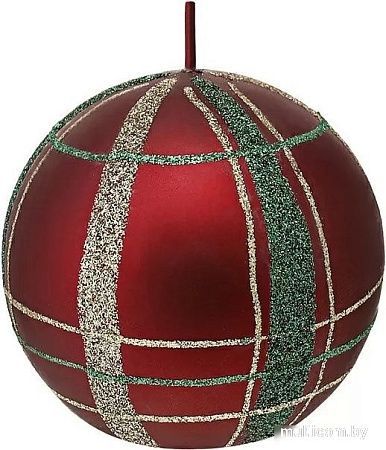 Набор свечей Tkano New Year Essential Festive classics TK24-NY_CND0008 (2 шт, красный)