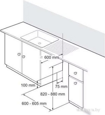 Отдельностоящая посудомоечная машина ARDO DTH1362W2