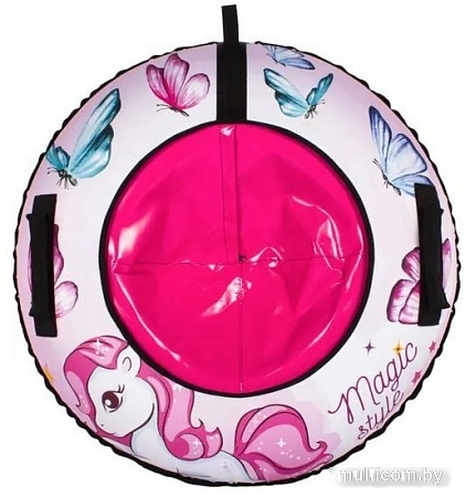 Тюбинг Snowstorm BZ-100 Unicorn W112884 (100см, розовый)