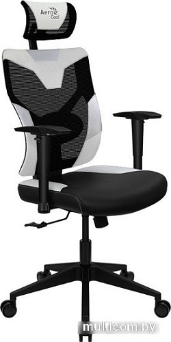 Кресло AeroCool Guardian (черный/белый)