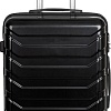 Чемодан-спиннер National NLT107-S (черный)