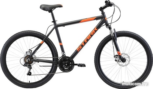 Велосипед Stark Outpost 26.1 D р.18 2021 (черный/оранжевый)