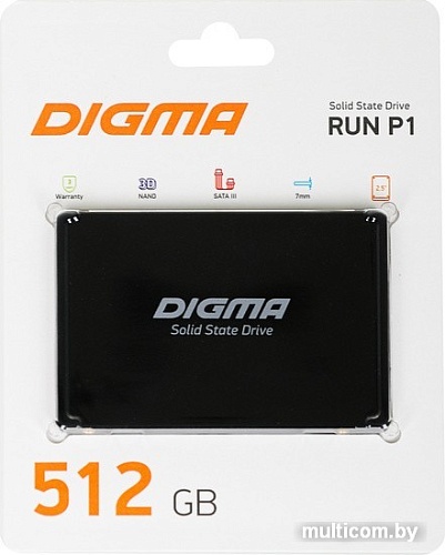 Digma Run P1 512GB DGSR2512GP13T