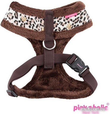 Шлейка Pinkaholic Leo Pug NAQD-AC7275-BR-S (коричневый)