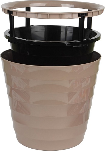 Кашпо Liveingreen Лаура (16.6л, фраппе)