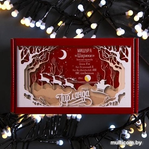 Гирлянда Luazon Нить LED-400-31V 4м (теплый белый) 3649311