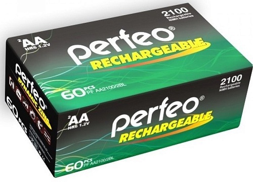 Аккумуляторы Perfeo AA2100mAh/2BL 2шт