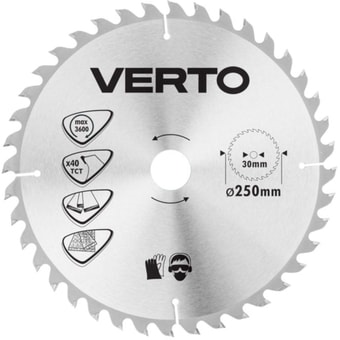 Пильный диск Verto 61H134