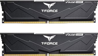 Оперативная память Team T-Force Vulcan 2x32ГБ DDR5 6000 МГц FLBD564G6000HC38JDC01