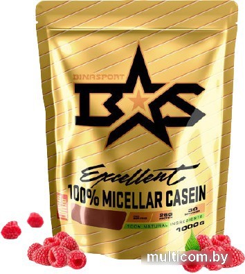 Протеин Binasport Micellar Casein (1000г, малина)