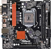 Материнская плата ASRock H110M-HDV R3.0