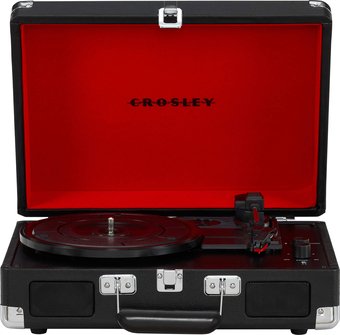 Виниловый проигрыватель Crosley Cruiser Plus Black