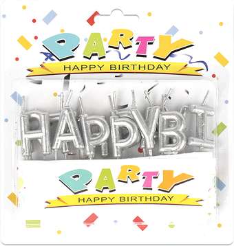 Набор свечей Darvish Happy Birthday DV-H-1111