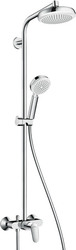 Душевая система Hansgrohe Crometta 160 1jet Showerpipe [27266400]