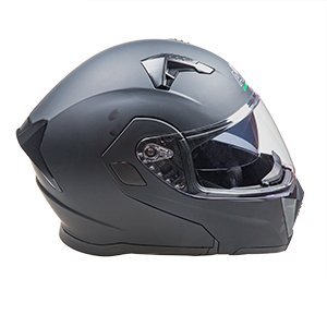 Мотошлем AIM JK906 906-008-M (M, черный матовый)