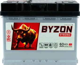 Автомобильный аккумулятор BYZON R+ (60 А·ч)