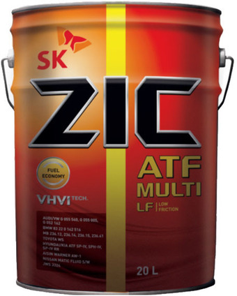 Трансмиссионное масло ZIC ATF Multi LF 200л