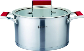 Кастрюля Rainstahl RS-2912-22 (красный)