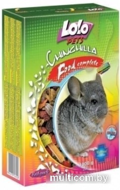 Корм для грызунов Lolo Pets для шиншилл полнорационный LO-71602 1 кг