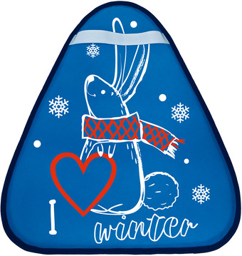 Ледянка Mega Toys МТ13517 41.5 см (темно-синий)