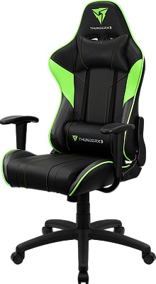 Кресло ThunderX3 EC3 Air (черный/зеленый)