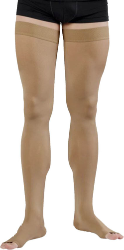 Чулки компрессионные Tonus Elast 0403 Lux 2кл без мыска (р.3/рост 1, карамельный)