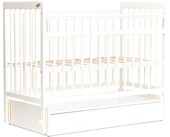 Детская кроватка Bambini Euro Style М 01.10.05 (белый)