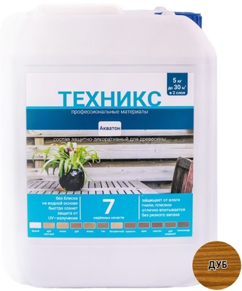 Пропитка Техникс Акватон 5 кг (дуб)