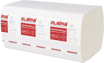 Бумажные полотенца Laima Premium 126095 (белый)